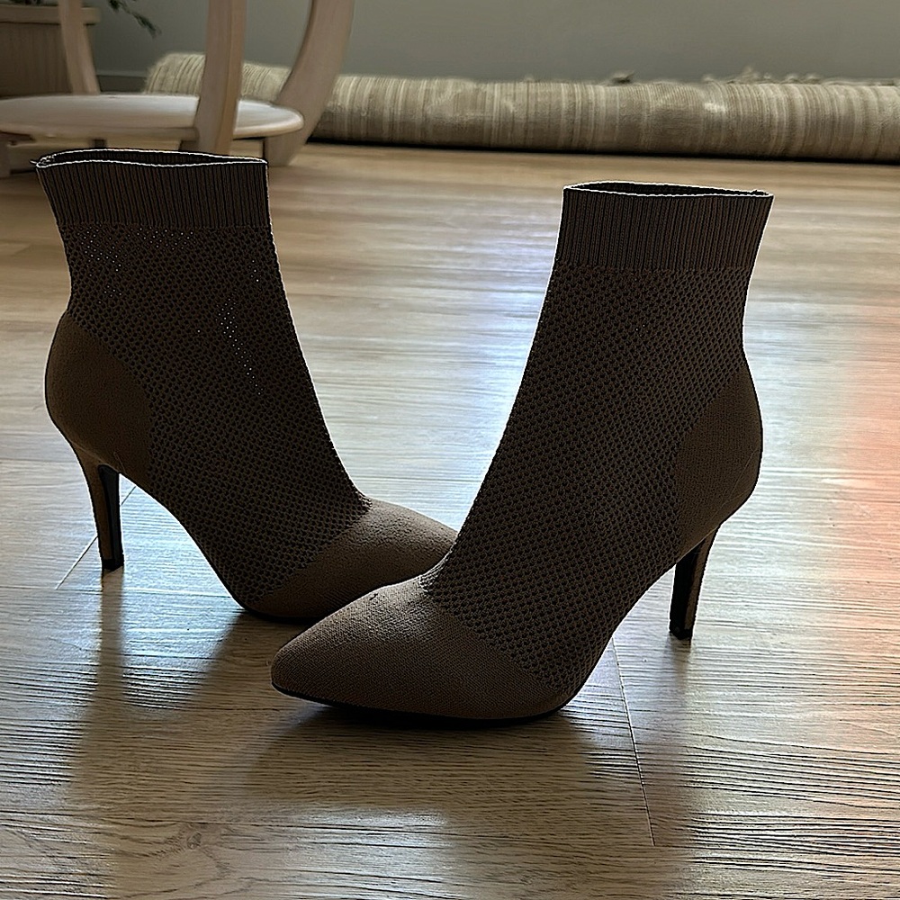 Fabric Booties 3” heel